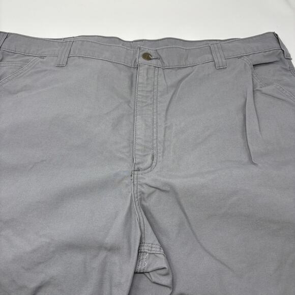 Carhartt Sz42 Solid Gray Original Fit Utility Jean Shorts - Picture 2 of 6